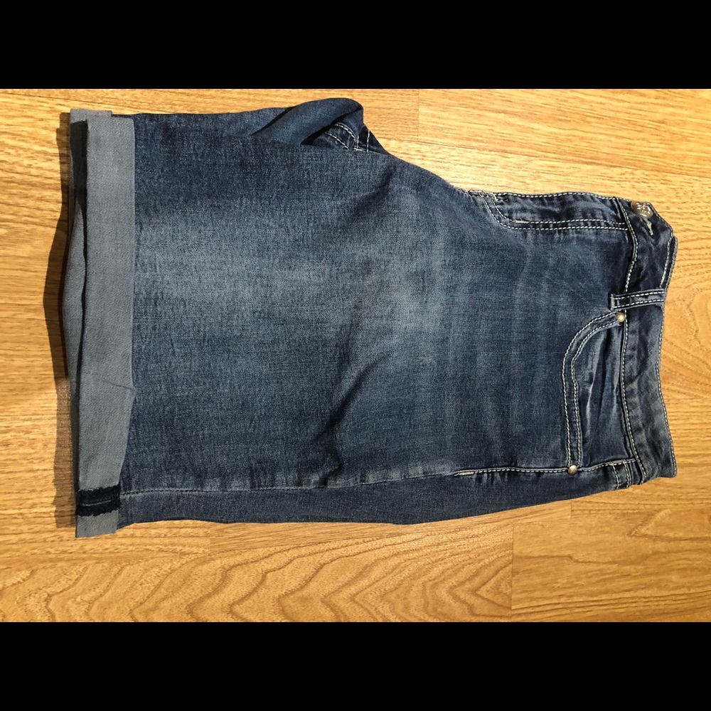 a.n.a Bermuda denim shorts